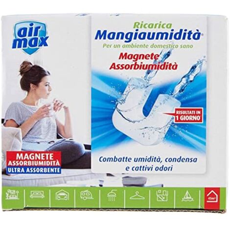 AIRMAX RICARICA MAGNETE 450GR NEUTRA PER MODELLO AMBIANCE ACCESSORI CASA FAI DA TE (1/4)