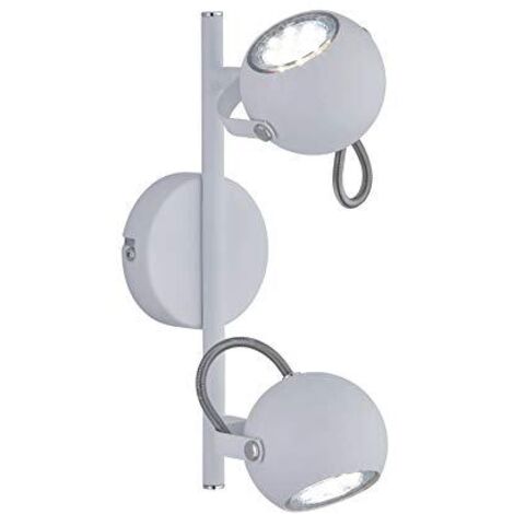 LAMPADA BASTIA DA SOFFITTO 2xGU10 BIANCOOPACO excl. 2x GU10 · max. 25W (1/3)