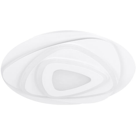 PALAGIANO PLAFONIERA 3100 LM 4000K DIAM.38 CM BIANCO SATINATO (1/4)