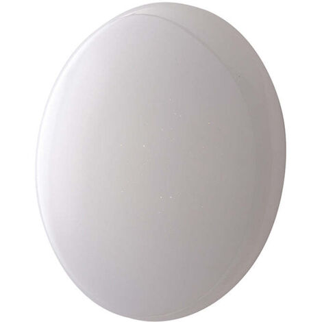 PLAFONIERA LED MOON TONDA BIANCA 24W 2460LM CCT 3000 E 4000 E 6500K IP44 40X40X10CM (1/2)