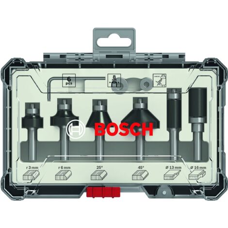 BOSCH - SET 6 FRESE MISTE DIAM CODOLO 8mm