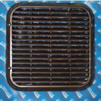 GRIGLIA DI AREAZIONE IN ALLUMINIO DIAMETRO mm 220x220 CON RETE ANTI INSETTI