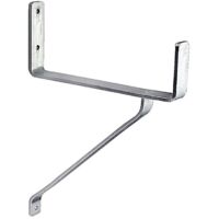 MASIDEF - GANCIO PESANTE A PARETE PER TRAVI, SCALE ZINCATO 350x250x80 mm