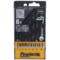 BLACK&DECKER - SET 8 PUNTE ELICOIDALI 3-10MM