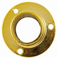 REGGITUBO LATERALE TONDO CON GHIERA - INOTTONE Ø20MM - CON VITI