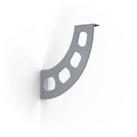BOLIS ITALIA - 2 REGGIMENSOLE BOOMERANG18C M ARGENTO