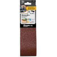 PIRANHA BLACK&DECKER 3 NASTRI ABRASIVI 75X533 GR. 80