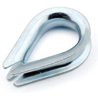 MAGGI GROUP - 4 PEZZI - REDANCE PER FUNIIN ACCIAIO ZINCATO 5MM