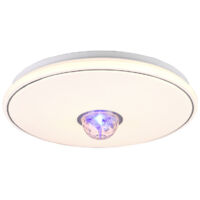 Plafoniera RAVE LED rotonda D.38cm effetto cielo stellato R65061100