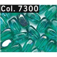 GUTERMANN - PERLINE RISO 6MM A TUBICINOCOLORE SMERALDO