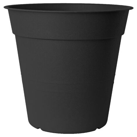 Pot de fleur en plastique terracotta D 15 x H 14 cm – Système de drainage pour oxygénation des racines – Usage intérieur et extérieur – Bama