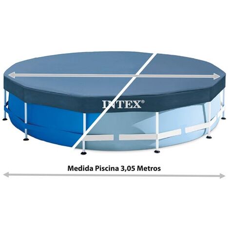 Bâche pour piscine tubulaire ronde 3,05m - Intex - Livraison gratuite