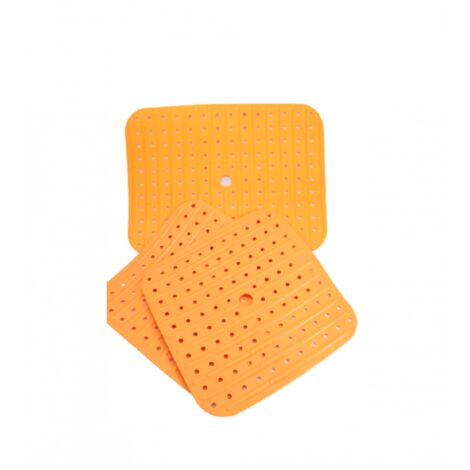 Set de 3 tapis d'évier - Soft - Orange - Livraison gratuite (1/2)