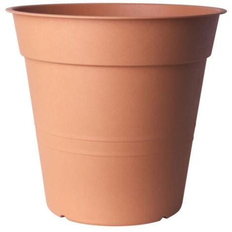 Pot de fleurs - FLY - D 25 cm - Terracotta claire - Livraison gratuite