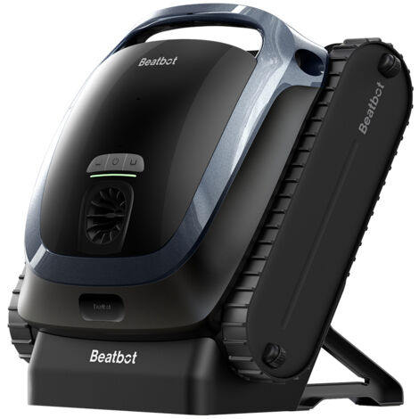 Beatbot AquaSense 2 Robot piscina cordless, parcheggio intelligente. Pulisce pavimento, pareti e linea d'acqua con doppio passaggio, Per piscine fuori terra e interrate fino a 360 m², Blu Mezzanotte