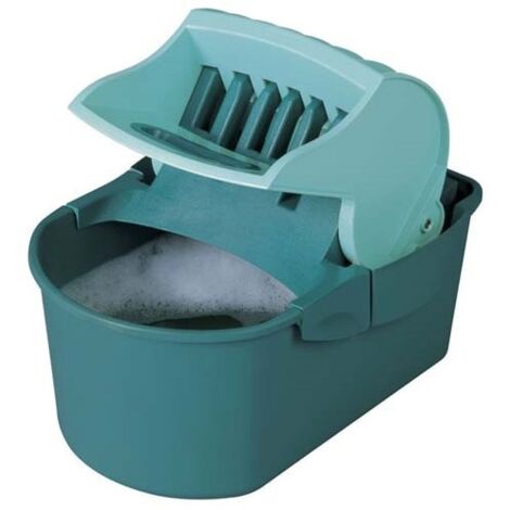 Leifheit – Essore-housse Profi Compact – Essorage sans effort – Matériau plastique robuste – Dimensions 38,1 x 28 x 18,7 cm – Capacité 8 litres