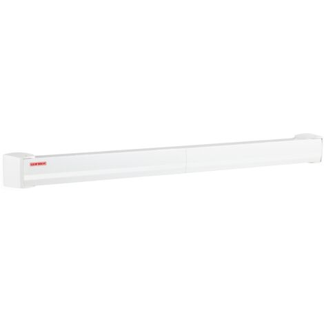 Leifheit – Séchoir mural Telegant 7,2m – Dimensions 103x53cm – Plastique blanc – Installation facile pour intérieur et extérieur