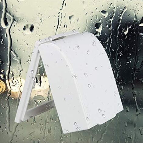 Tapa Plastica Para Interruptor Sencillo Blanca | HOPSA Tienda Online