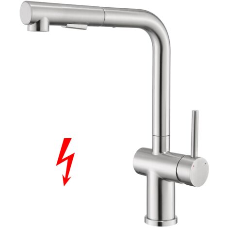 Spültischarmatur Niederdruck Ausziehbar Wasserhahn Küche