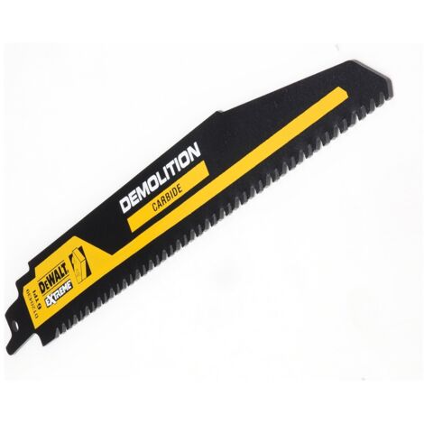 Säbelsägeblatt, 230 mm, für Holz mit Nägeln, 6TPI DeWalt DT20439-QZ