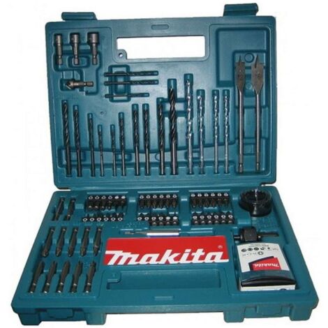 Makita B-54520 Set 100 Stück Bohrer Metall Ziegel Holz