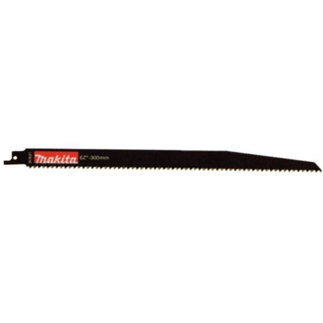 Makita B-03030 gerades Sägeblatt 300 x 1,25 mm 6TPI HCS Holz/Kunststoff 5 Stk
