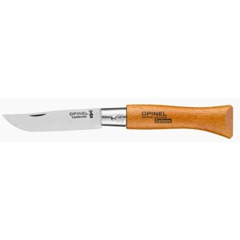 Opinel O-05 Springmesser aus Kohlenstoffstahl, 6 cm