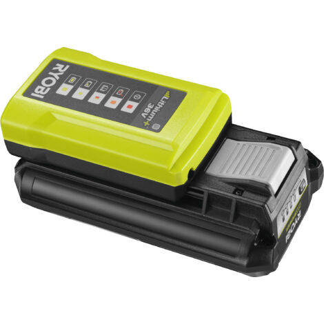 Ryobi RY36BC17A-120 Akku-Set, 36 V, max. Leistung 2,0 Ah + Ladegerät