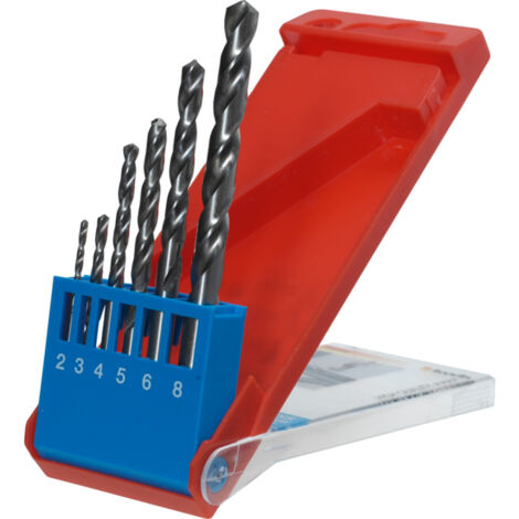 KWB Einhell 49205540 Set mit 6 HSS-Bits, Silver Star, Eisen, Kunststoff, Ø2/3/4/5/6/8 mm (1/3)
