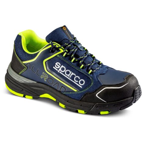 Sparco 07528BMGF Allroad Sochi ESD S3S SR FO Sicherheitsschuhe, Blau, 39