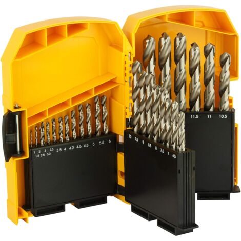 DeWalt DT5929-QZ Bit-Set HSS-G DIN 338 29-teilig, Metall