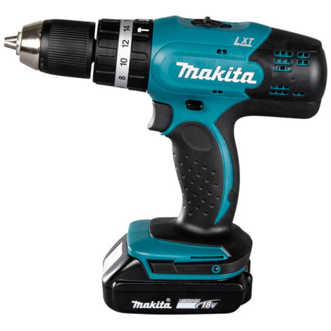 Akku-Schlagbohrschrauber MAKITA DHP453RFX2 Set 18V 2x Akkus + Ladegerät + Zubehör
