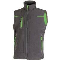 U-POWER Softshell Weste wasserdicht atmungsaktiv winddicht UNIVERSE XXL grau