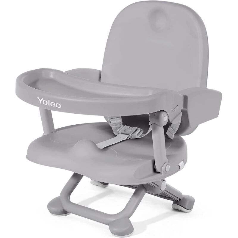 Chaise Haute Bébé Pliante 6 En 1 - Rehausseur, Balancelle, Siège Repas, Portable (6 Mois à 6 Ans)