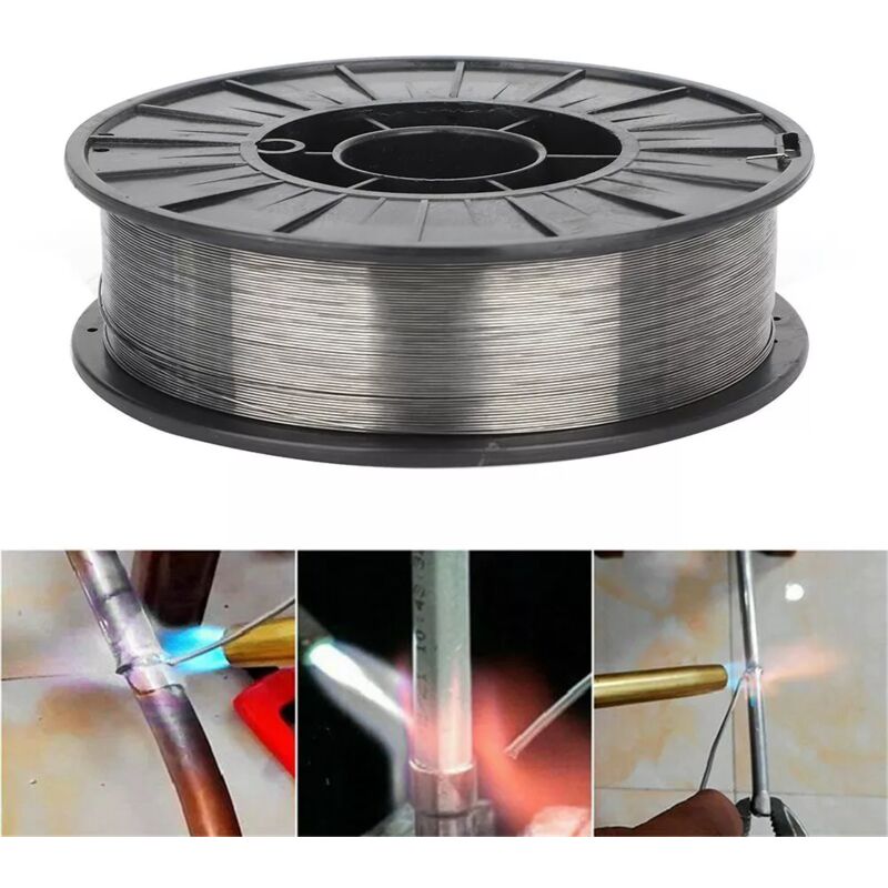Bobine De Fil Fourré MIG Sans Gaz 0,8 Mm E71T-GS - 0,45 Kg - Pour Soudage Acier Doux, Galvanisé, Fabrication Générale - 3