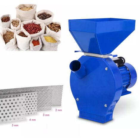 Moulin à Café Électrique En Acier Inoxydable 304 - Broyeur Pour Grains, Épices, Noix, Légumes - Moteur Puissant, Bol Amovible - 4