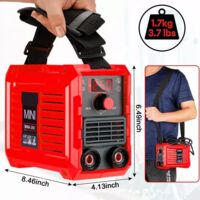 Poste à Souder Inverter 251A ARC - 220V/3000W - Portable 1.5kg - Soudage MMA - Affichage LCD - Parfait Bricolage