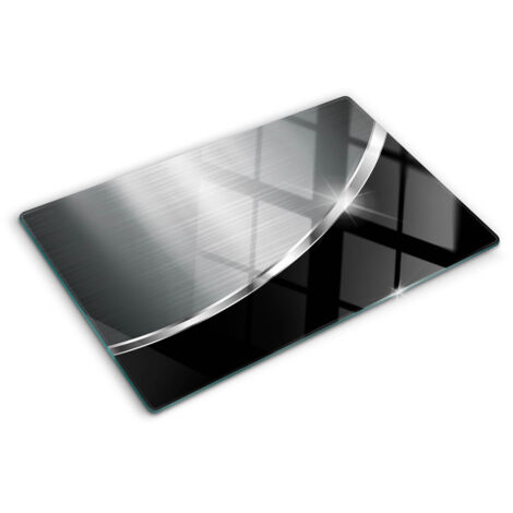 Glasschneideplatten - Schneidebrett aus Glas - Herdabdeckplatten - Gehärtetes Glas – 80x52 cm - Textur