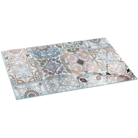 SEZAM Gusseisen-Dekorplatte „Klassiker“ Für Kamin – 47,5x31,5x0,9 Cm, Korrosionsbeständig, Zur Wärmespeicherung & Verkleidung