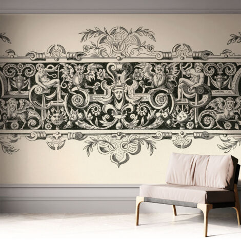 Fototapete Selbstklebend - Wanddekoration - Wandfolie - 3D Tapete Wand - Wohnungsdeko Mythologische Motive 312x219 cm (1/5)