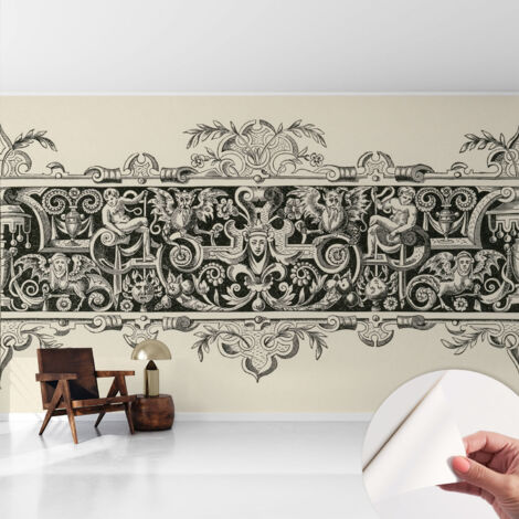 Fototapete Selbstklebend - Wanddekoration - Wandfolie - 3D Tapete Wand - Wohnungsdeko Mythologische Motive 416x254 cm (1/5)