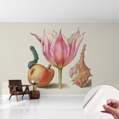 Selbstklebend Tapete modern - Wanddeko für Küche - Klebefolie Wand - luxus Look Natürliche Symbiose 416x254 cm (1/5)
