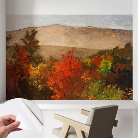 Tapete Selbstklebend - Fototapete mit Motiv - Wandtapete modern - Wandgestaltung Herbstpanorama 104x70 cm (1/5)