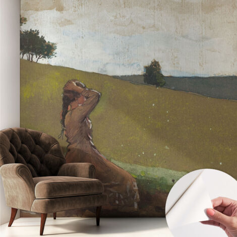 Fototapete Selbstklebend - Wanddekoration - Wandfolie - 3D Tapete Wand - Wohnungsdeko Ruhige Szene 250x250 cm (1/5)