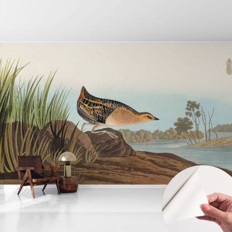 Selbstklebend Tapete modern - Wanddeko für Küche - Klebefolie Wand - luxus Look Naturszene 416x254 cm (1/5)