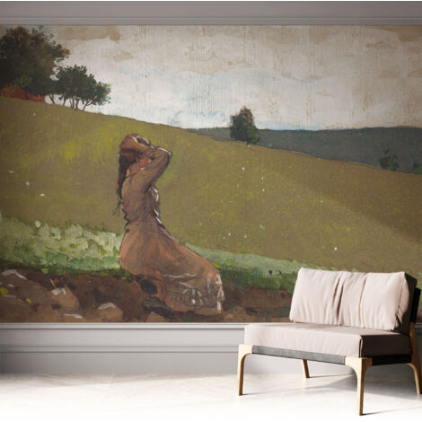 Fototapete Selbstklebend - Wanddekoration - Wandfolie - 3D Tapete Wand - Wohnungsdeko Ruhige Szene 312x219 cm (1/5)