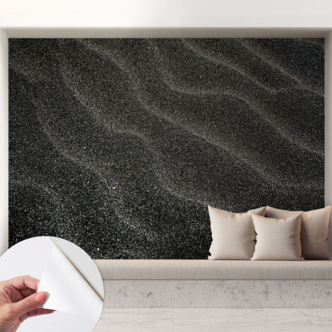 Tapete Selbstklebend - modernes Design - Wohnungsdeko - geruchslos - langlebig Sandwellen 208x146 cm (1/5)