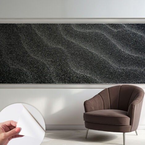 Tapete Selbstklebend - modernes Design - Wohnungsdeko - geruchslos - langlebig Sandwellen 250x104 cm (1/5)