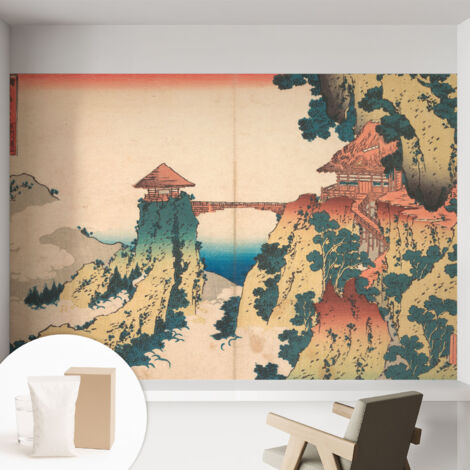 Tapete Vliestapete mit Kleber - Fototapete mit Motiv - Wandtapete modern - Wandgestaltung Malerische Landschaft 152x104 cm (1/5)