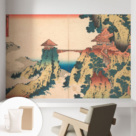 Tapete Vliestapete mit Kleber- abwaschbar - Raumgestaltung Schlafzimmer Wohnzimmer Tapete Malerische Landschaft 104x70 cm (1/5)